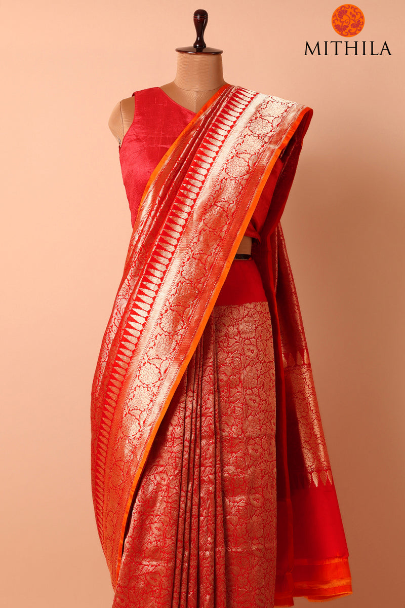 Banarasi Brocade Silk Saree