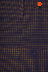Chequered Cotton With Gold Zari Blouse Pc
