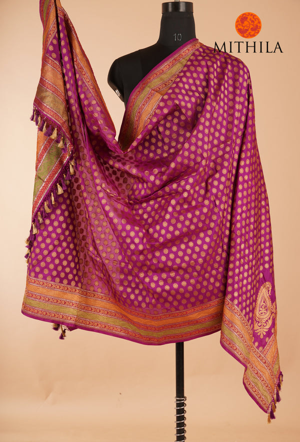 Banarasi Katan Silk Dupatta
