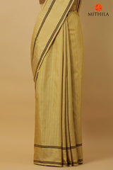 Contemporary Striped Kanjivaram Silk Saree